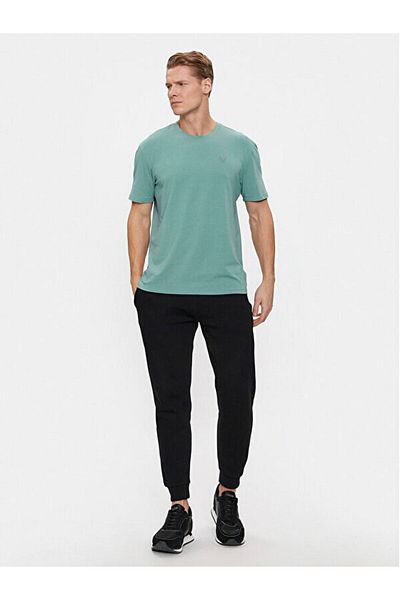 Guess Ανδρικό μπλουζάκι Green Crew Neck - Hedley SS Z2yi12jr06kg7ge