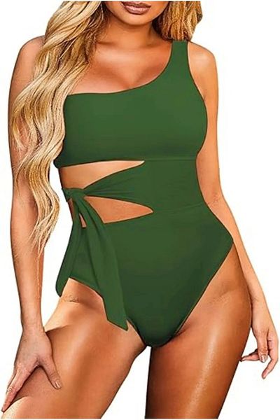 DEEP BEACH Costum de baie cu un singur umăr DB200803MA