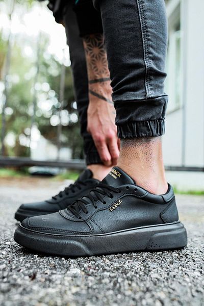 Knack Black Casual Shoes 222 - Sole