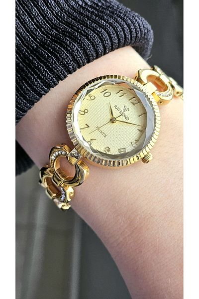 Raymond Rym-211704 Raymond Women's Wristwatch - Waterproof - 2 Years Warranty