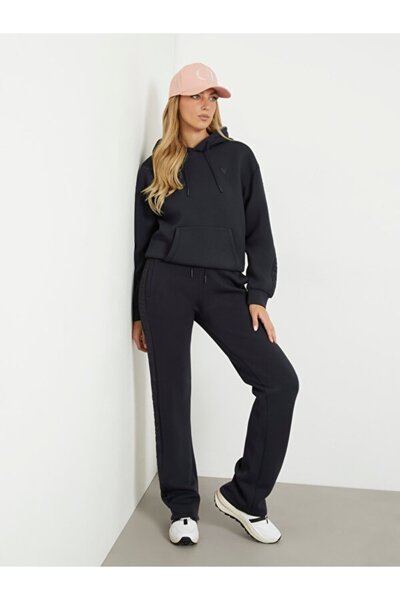 Guess بنطال رياضي نسائي من Brenda Active Palazzo Fit Scuba