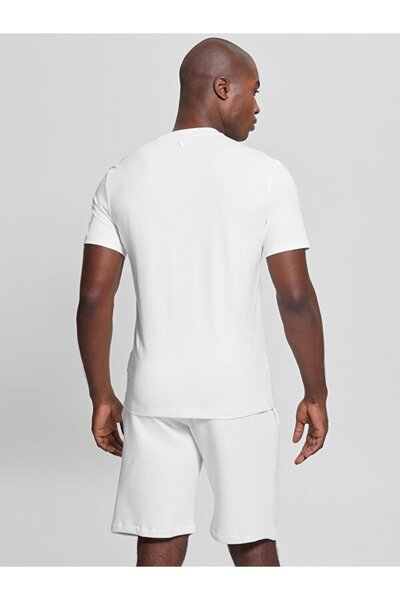Guess Alphy Erkek Aktif Regular Fit T-Shirt