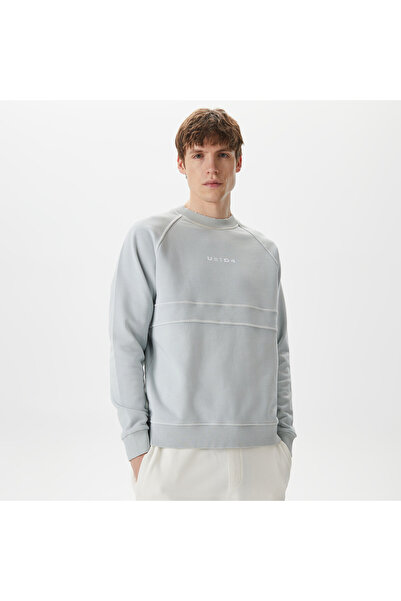 United 4 UNITED4 Erkek Gri Sweatshirt