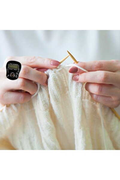 AWH Mini Digital Finger Counter – LED Electronic Clicker, Resettable Hand Tally Counter