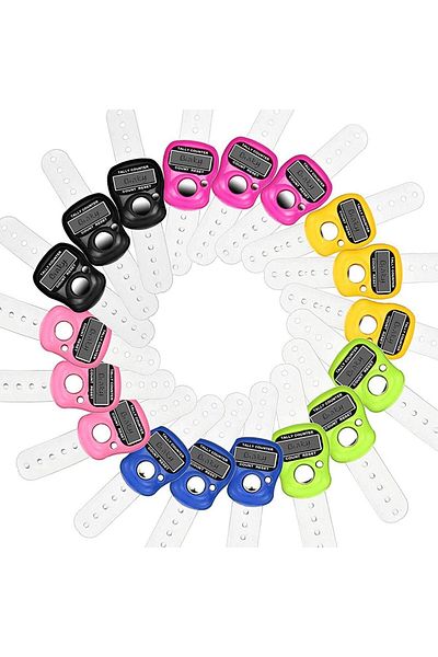 AWH 10-Pack Mini LCD Digital Finger Counters – Electronic Hand Tally Counter for Counting Needs