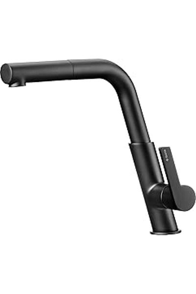 STOREMAX Deante Sılıa Matte Black Kitchen Faucet