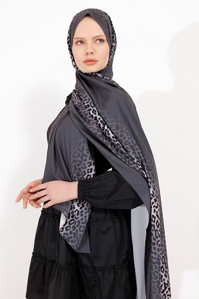 Differenza Σάλι Leopard Gradient, Μετάξι Medina και Καπνιστό