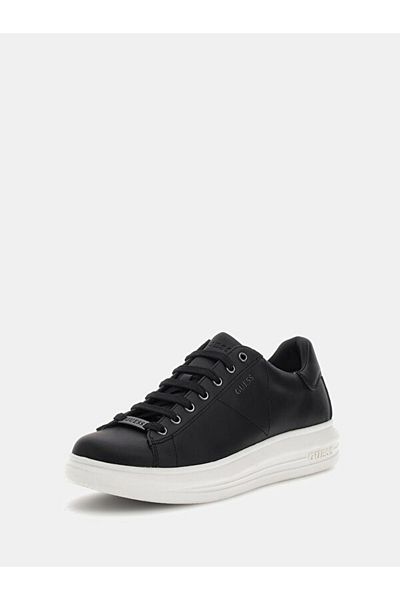 Guess Men's Vibo Leather Blend Snekaer