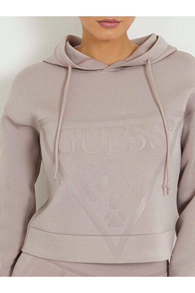 Guess New Alisa Kadın Aktif Scuba Sweatshirt