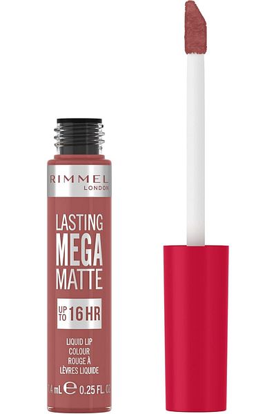 Rimmel Rimmel Lasting Mega Matte Liquid Lipstick Vegan Moisture Formula 200 Pink Blink 7.4 ml