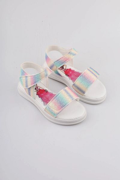 Mini Angel Rainbow Girl's Sandals Colorful Sandals Orthopedic Sandals