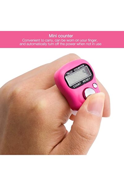 AWH 10-Pack Digital Finger Counters – LCD Display, Resettable Hand Tally Counter for Prayer & More