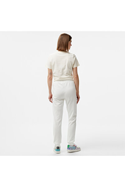 Lacoste Classic Straight Fit Kadın Beyaz Eşofman Altı
