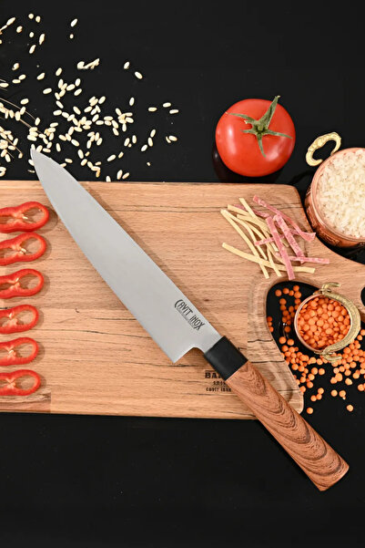 Cavit İnox ŞEF BIÇAK SETİ MUTFAĞINIZIN İNCİSİ SANTOKU ŞEF