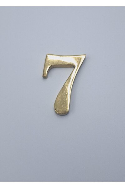 Kalender Döküm Brass Casting Number 5cm No:7