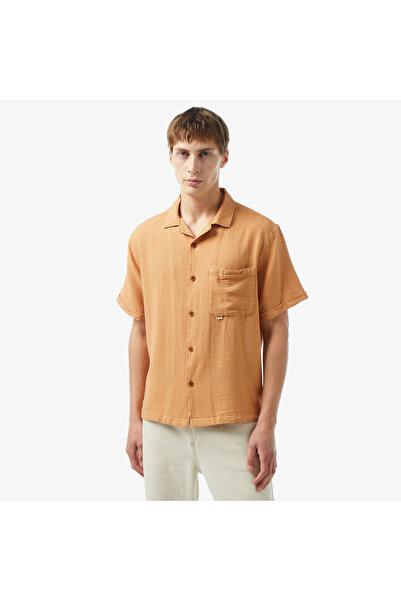 United 4 UNITED4 Oversize Erkek Kahverengi Gömlek