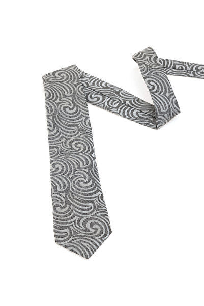 Pierre Cardin Gray Silk Tie 50313288-100