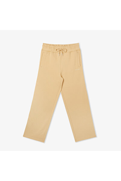 United 4 UNITED4 Oversize Kadın Krem Eşofman Altı