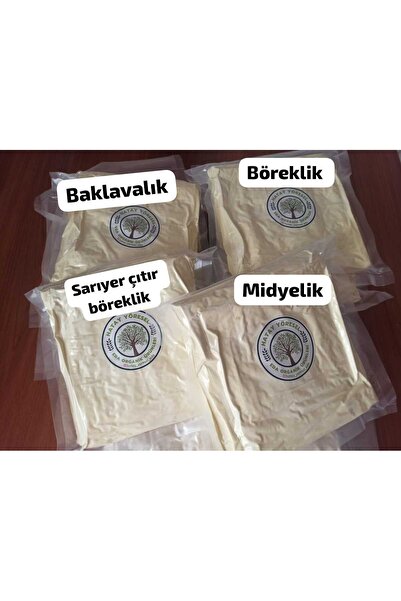 Hatay yöresel pazar YUFKA SETİ 4 KG (BAKLAVALIK BÖREKLİK MİDYELİK SARIYER ÇIT...