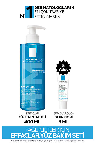 La Roche Posay Effaclar Yağlı ve Sivilceye Eğilimli Ciltler İçin Cilt Bakım Seti