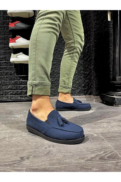 Knack Pantofi pentru bărbați Loafer 007 Albastru