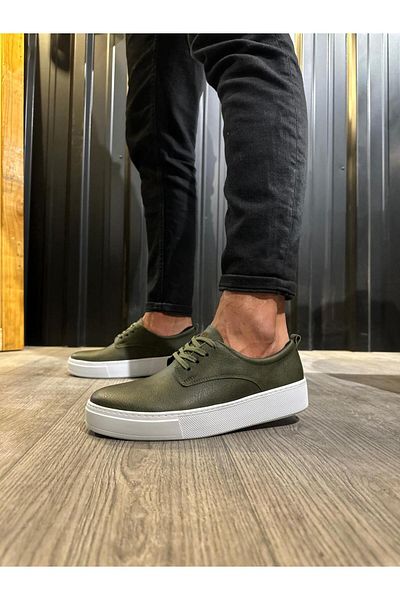 Knack 077 Khaki Casual Shoes