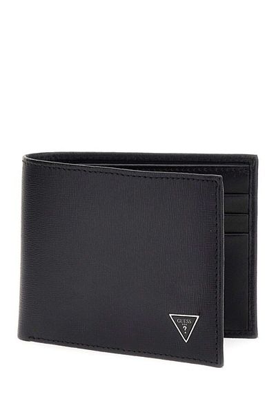 Guess Ανδρικό πορτοφόλι Mito Plain Black