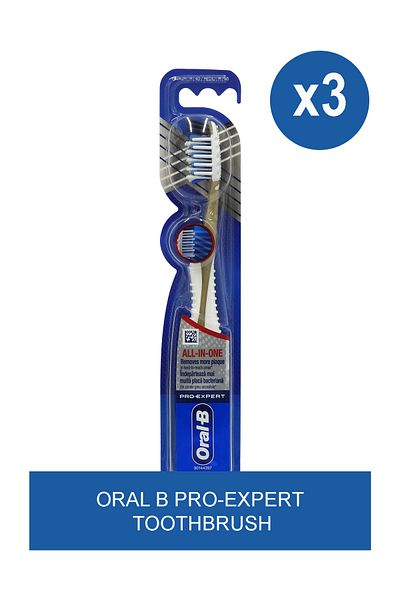 Oral-B ORAL B PRO-EXPERT TOOTHBRUSH X 3