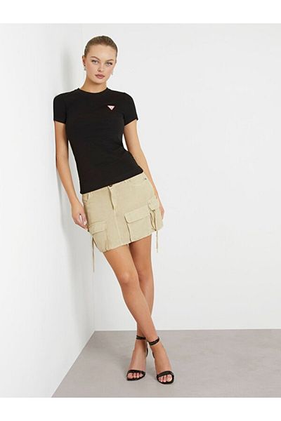 Guess Mini Triangle dámské Slim Fit tričko