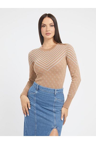 Guess Renee Women's Knitwear Colorful Sweatshirt