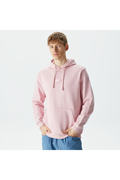 United 4 UNITED4 Classic Erkek Pembe Hoodie