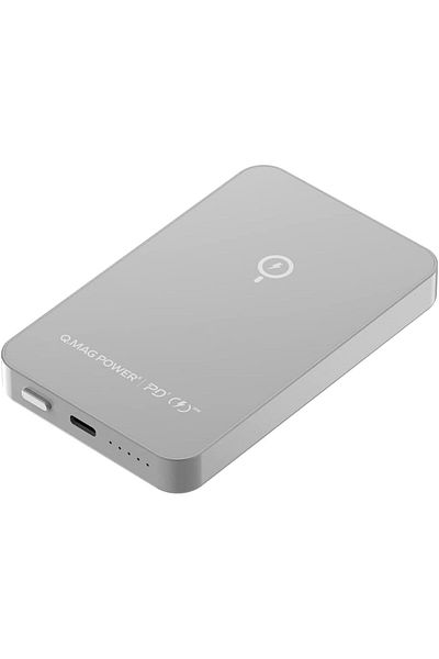 erorex بنك طاقة لاسلكي مغناطيسي Ip107 Q.Mag Power7 بسعة 10000 مللي أمبير/ساعة، مزود بشاحن متنقل خارجي محمول