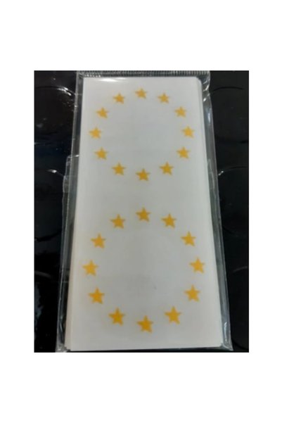 Generic Brand Plate European Union Sticker - Plate Stamp - Plate European Uni...