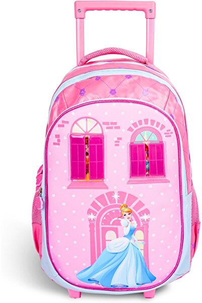 Generic Princess 18 Inch Kids Trolley Bag Ergonomic Backpack Lightweight Dura...