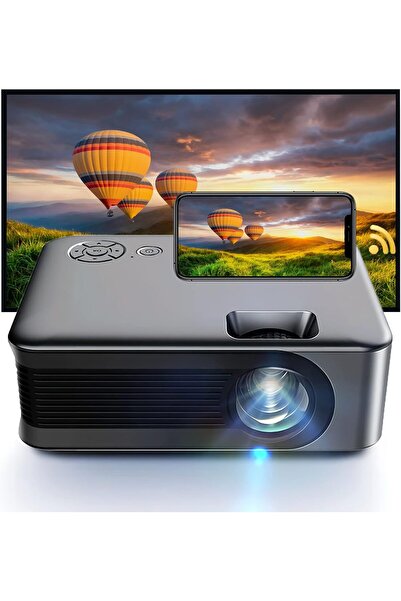 Generic Portable Video Projector 1080P 3000 Lumens A30Air Home Theater Phone ...