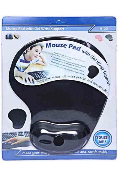 erorex مع دعامة معصم جل لأجهزة الكمبيوتر المحمولة والألعاب H 02 أسود