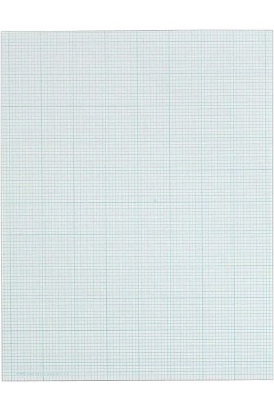 erorex Cross Section Pads 8 1 2 Inch X 11 Inch Glue Top Graph Rule 10 X 10 50 Sheets 35101