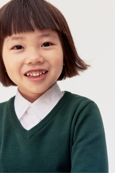 H&M Triko Okul Kazağı