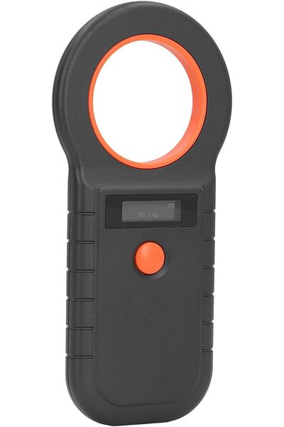 erorex ماسح شرائح الحيوانات الأليفة القابل لإعادة الشحن، قارئ شرائح RFID EMI، ماسح شرائح الحيوانات الأليفة 134.2 كيلو هرتز 125 كيلو هرتز