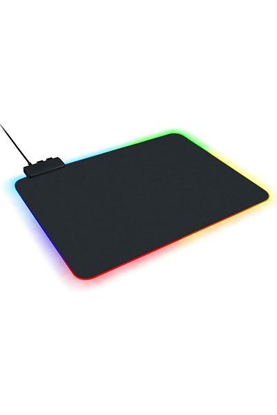 erorex لوحة ماوس RGB كبيرة للألعاب مع قاعدة غير قابلة للانزلاق 250 * 350 * 4 مم تحتوي على 14 نوعًا من أضواء RGB