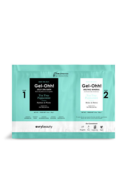 Voesh Jelly Spa Pedicure Set - Tea Tree & Peppermint