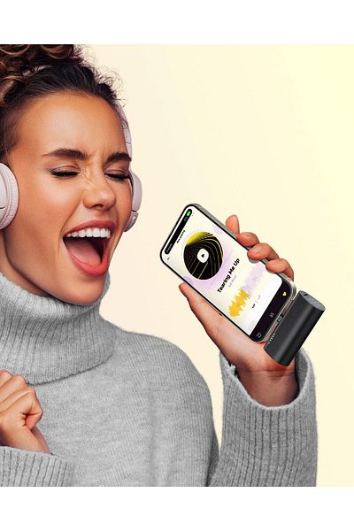 erorex شاحن محمول صغير 20 وات، باور بانك سريع الشحن بمنفذ USB C، بسعة 5000 مللي أمبير/ساعة لهاتف سامسونج جالاكسي S22 S21 S20