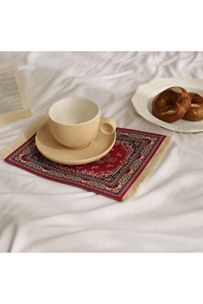 erorex وسادة ماوس وسجادة قهوة على الطراز الفارسي، وسجادة V60 مضادة للانزلاق والرطوبة، وقاعدة أكواب قهوة