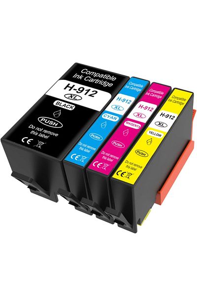erorex جودة أصلية لخراطيش طابعة HP 912Xl متعددة الاستخدامات لخراطيش طابعة HP Officejet 8010