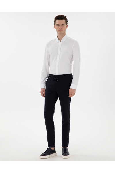 Pierre Cardin Lacivert Klasik Jogger Pantolon 50306962-VR033