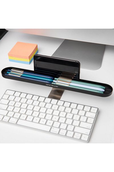 erorex Over Keyboard Shelf Desktop Organizer Phone Holder Storage Phone Holder Office 13 Inch L X 2 Inch W