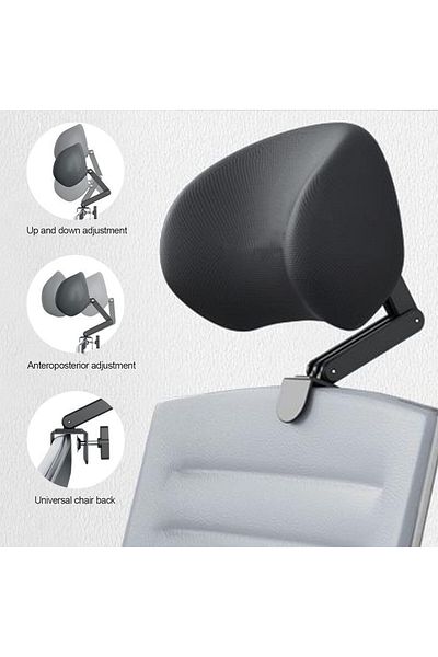 erorex Office Chair Headrest Attachment Ergonomic Adjustable Head Rest For Office Chair Elastic Sponge