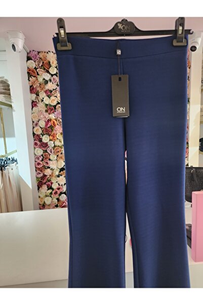 On Fashion kadın lacivert pantolon