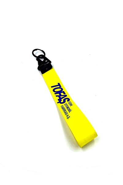 BsElektronik Breloc din metal cu design OPAR TOFAŞ cu accesorii din material textil, material de clasa I, model 2