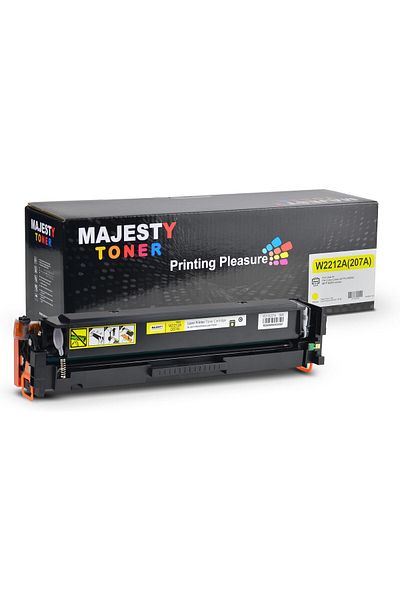 erorex خرطوشة حبر ملونة متوافقة 207A W2212 لطابعات HP LaserJet Pro M255Dw M255Nw Mfp M282Nw Mfp